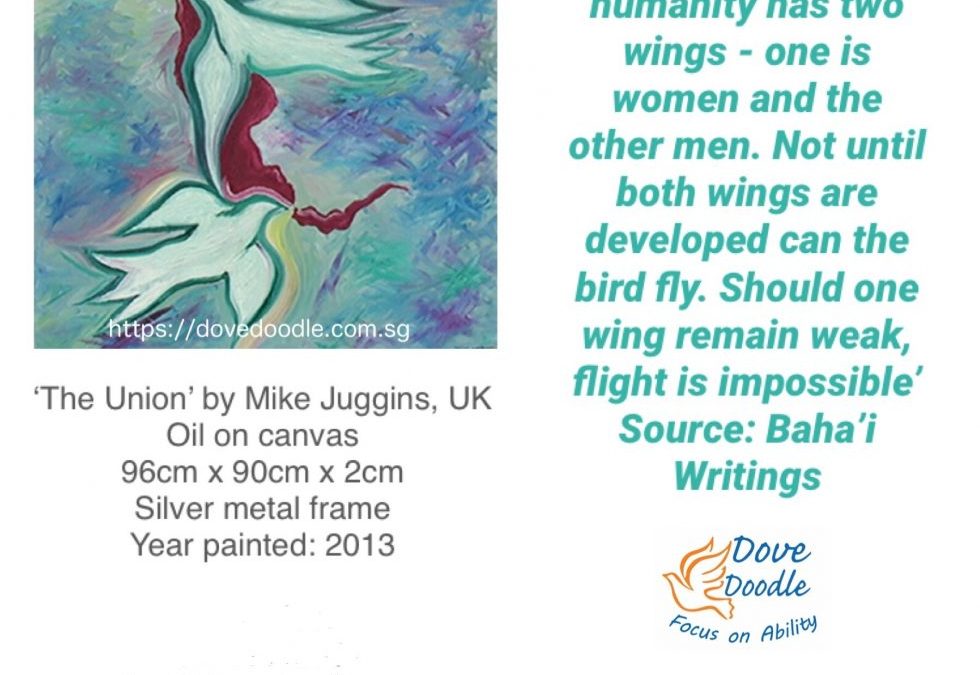 Dove Doodle Introducing Artist of the Month, Mike Juggins, UK